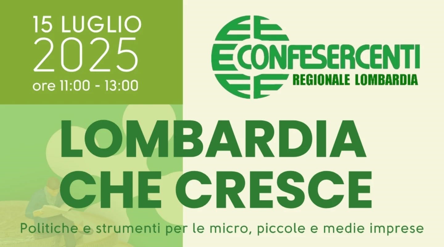 Lombardia che cresce: politiche e strumenti a sostegno delle PMI